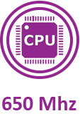 cpu 650 MHz
