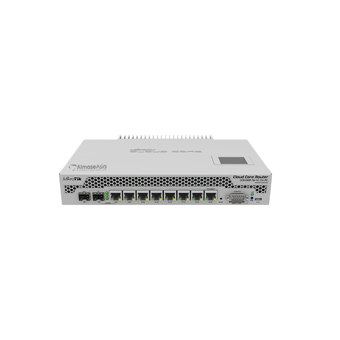 روتر میکروتیکccr1009-7g-1c-1s+pc