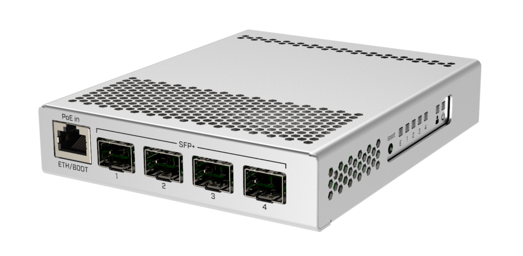 قیمت، مشخصات و خرید سوئیچ میکروتیک CRS305-1G-4S+IN