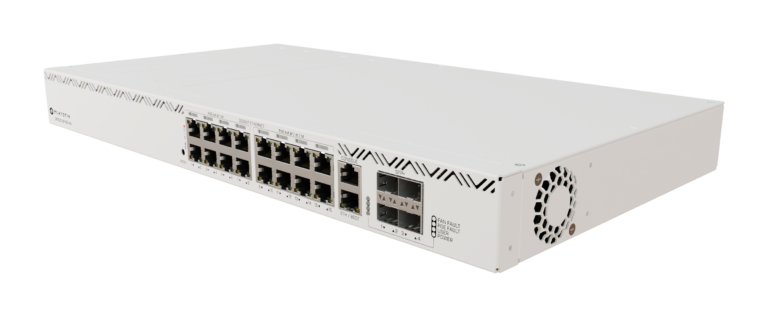 قیمت، مشخصات و خرید سوئیچ میکروتیک CRS320-8P-8B-4S+RM