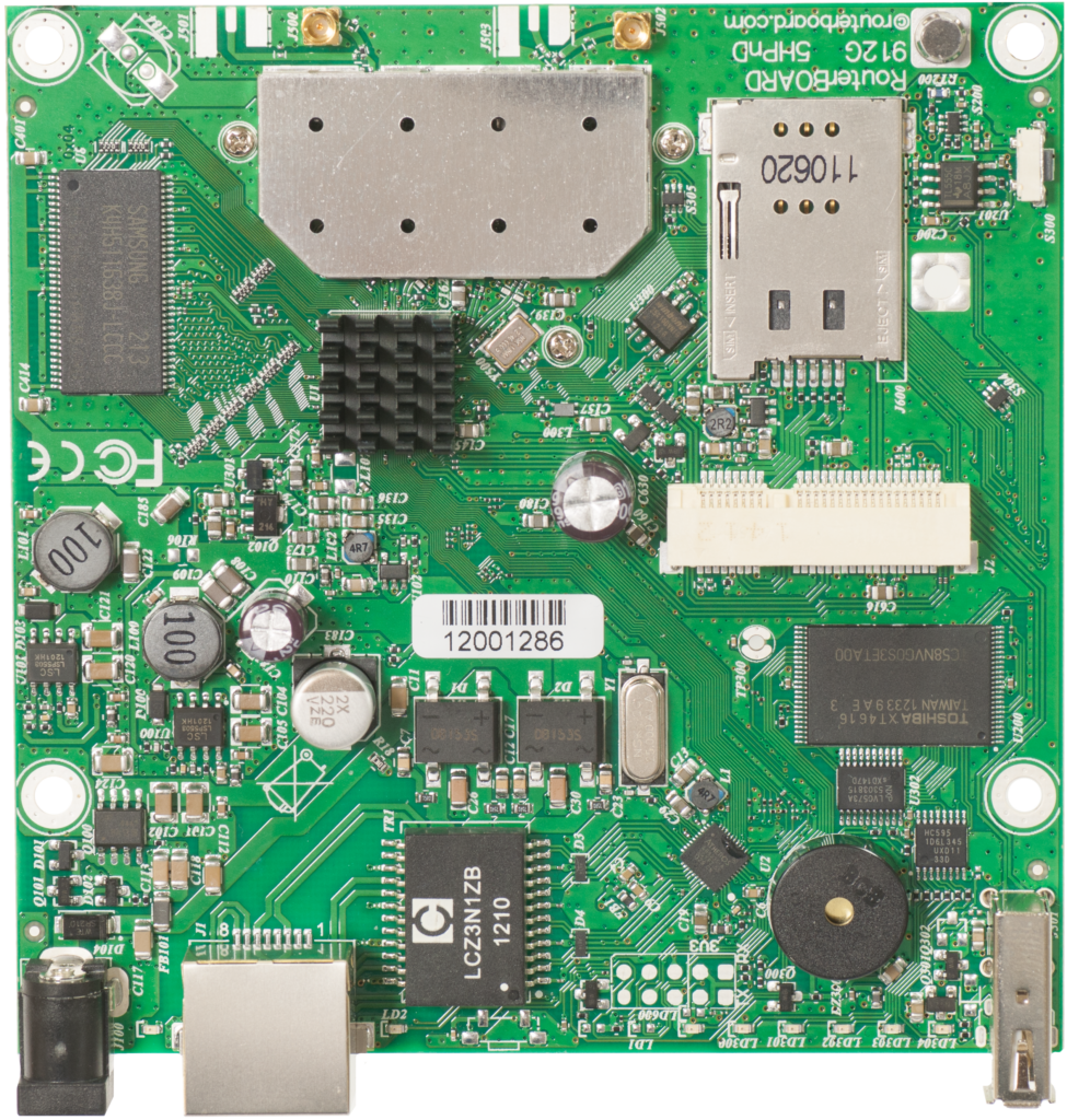 قیمت، مشخصات و خرید روتر برد میکروتیک RB912UAG-5HPnD