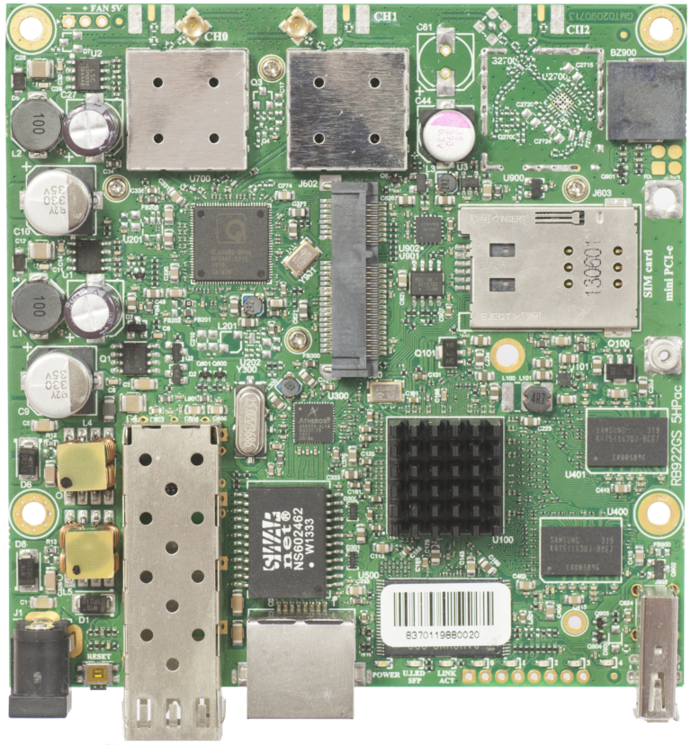 قیمت، مشخصات و خرید روتر برد میکروتیک RB922UAGS-5HPacD